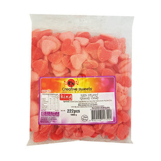King Jelly Red Hearts 1kg