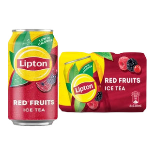 Lipton Ice Tea Red Fruits 320ml 6 Pack (Dubai Import)