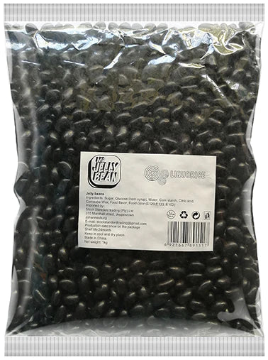 Mr Jelly Bean Black Liquorice