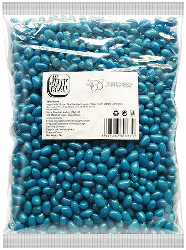 Jelly Beans 1kg Blue