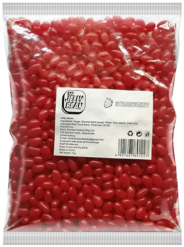Mr Jelly Bean Red Strawberry 