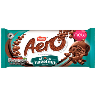 Nestle Aero Choco Hazelnut Slab 90g 