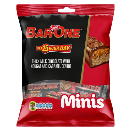 Nestle Bar One Mini Bag 189g