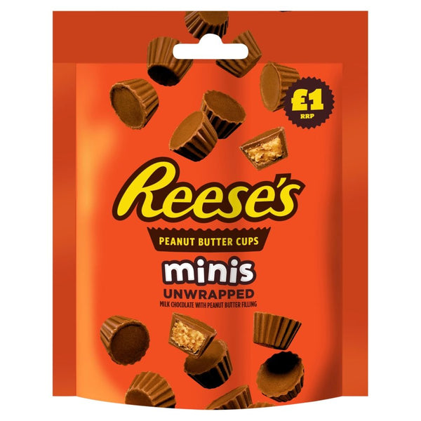 Reeses Mini Peanut Butter Cups Pouch 68g