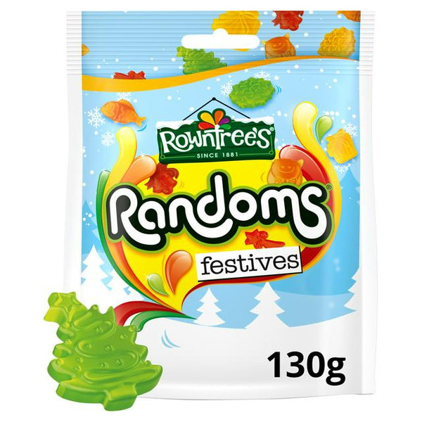 Rowntrees Randoms Festive Pouch 130g