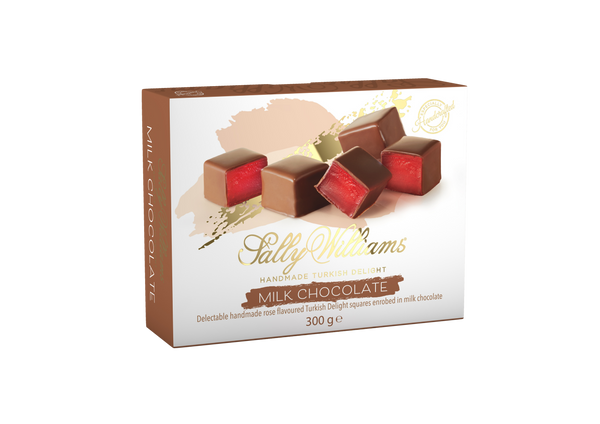 Sally Williams Box Milk Chocolate Turkish Delight 300g