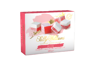 Sally Williams Box Rose Turkish Delight 300g