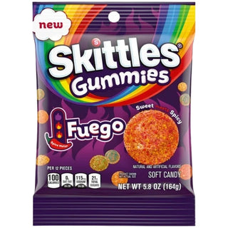 Skittles Gummies Fuego 164g