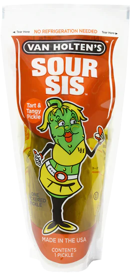 Van Holten's Pickle Sour Sis 320g