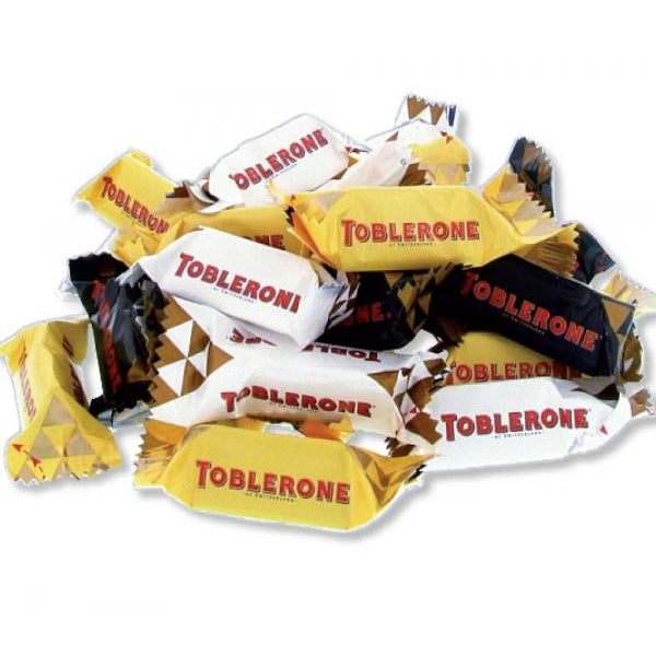 Mini Toblerone Mixed Tub 65ct 520g
