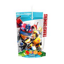 Transformers Tropical Punch Pouch Drink 200ml
