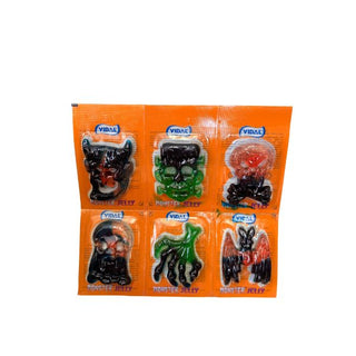 Vidal Halloween Gummies 6 Pack