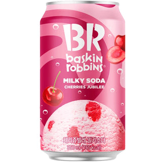 Baskin Robins Cherries Jubilee Milky Soda 350ml