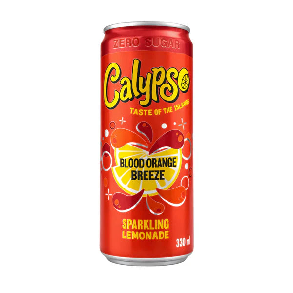 Calypso Blood Orange Breeze Zero Sugar 330ml