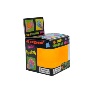 Cube Squeeze Ball (Random Colours) Squishy
