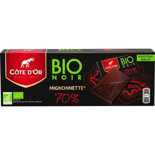 Cote D'Or Mignonettes Bio Noir 70% 180g
