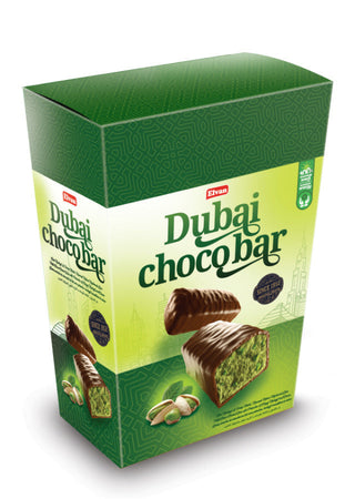 Elvan Dubai Choco Bar Box 400g