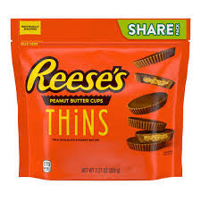 Reeses Peanut Butter Cup Thins 208g