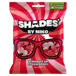 Shades by Niko Vegan Straight Up Strawberry 150g