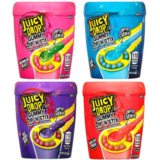 Juicy Drop Gummy Dip n Stix Random Flavour 96g