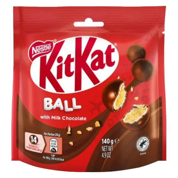 Nestle Kit Kat Ball With Milk Chocolate 140g