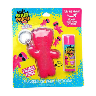 Sour Patch Paradise Punch Lip Gloss & Keychain