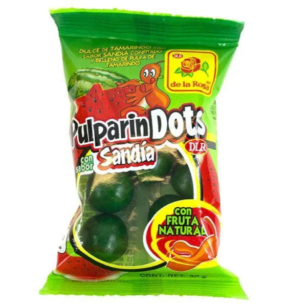 De la Rosa Pulparindots Tamarind Candy Watermelon 30g