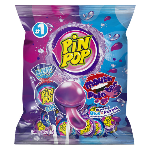 pin pop purple mouth painter
