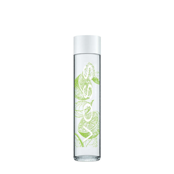 VOSS Sparkling 375ml Glass Lime Mint Box of 12