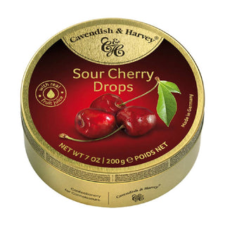 Cavendish & Harvey Sour Cherry Drops 200g