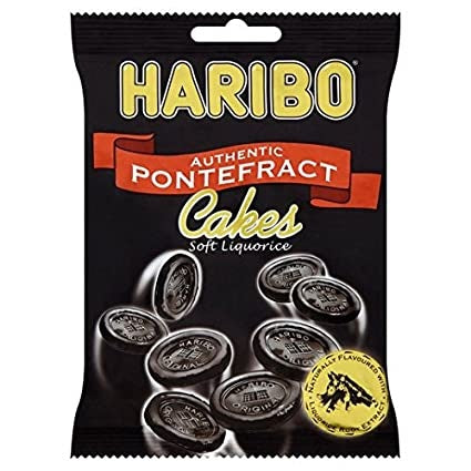 Haribo Pontefract Soft Liquorice Cakes 160g