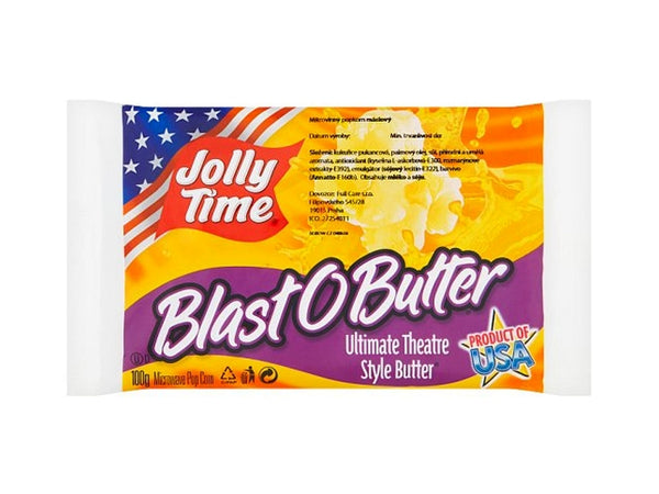 Jolly Time Popcorn Blast-o-Butter 100g (USA Import)
