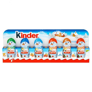 Kinder Mini Christmas Figures 6 Pack 90g