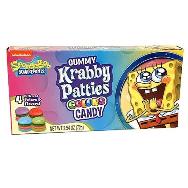 Spongebob Krabby Patties Colors Theatre Box 72g