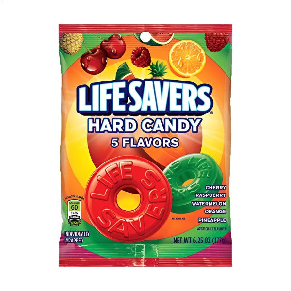 Lifesavers Hard Candy 5 Flavors 177g