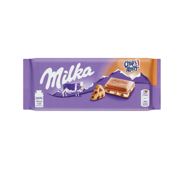 Milka Chips Ahoy Slab 100g