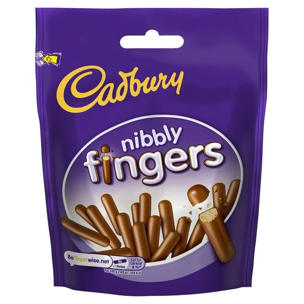 Cadbury Nibbly Fingers Pouch 125g