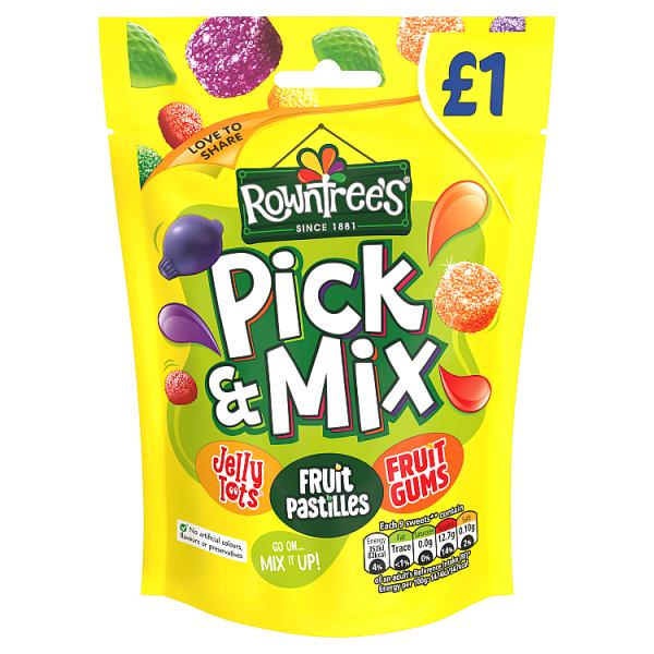 Rowntree Mixed Pick n Mix Pouch 120g