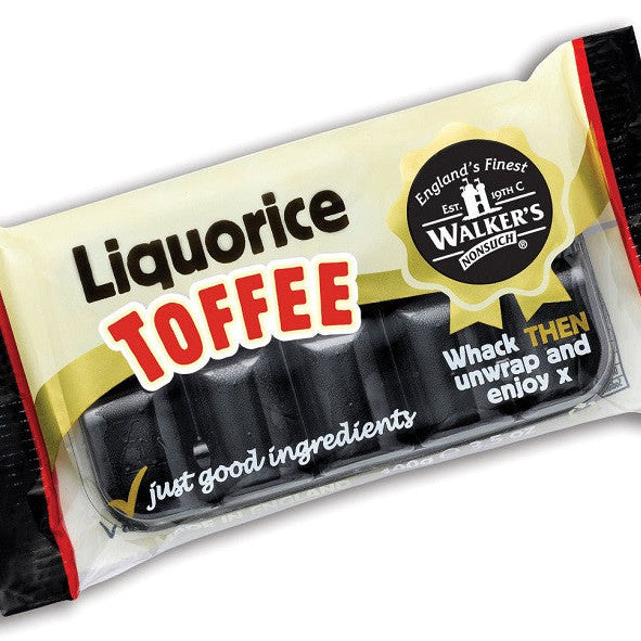 Walkers Nonsuch Liquorice Toffee Bar 100g