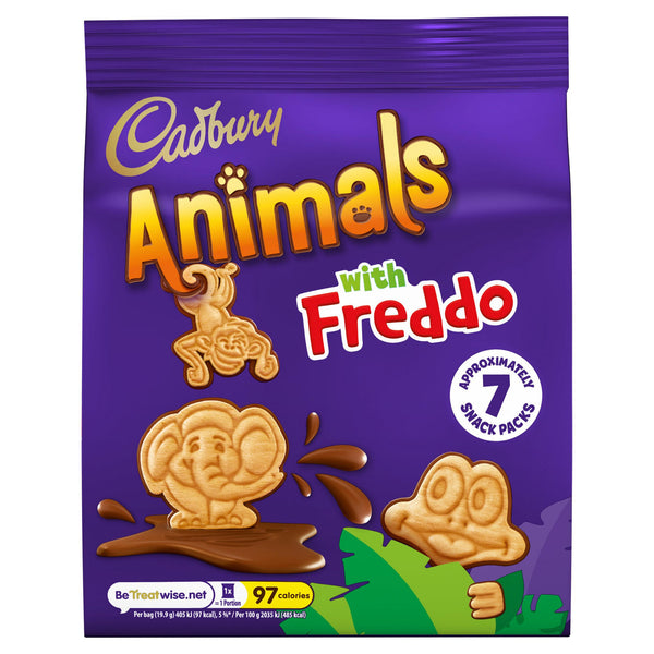 Cadbury Animals With Freddo 7 Pack 139.3G