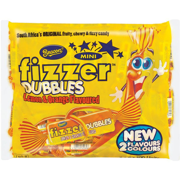Beacon Fizzers Assorted 24s 200g