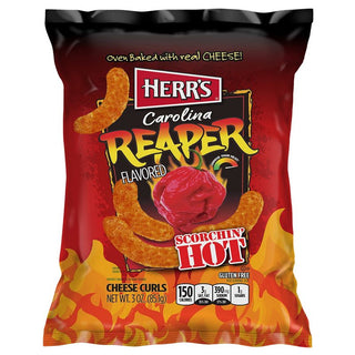 Herrs Carolina Reaper Cheese Curls 170g
