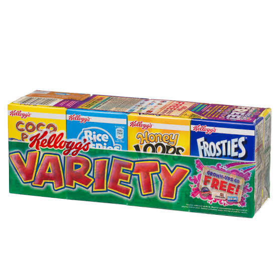 Kellogg's Variety Cereal 8 Pack