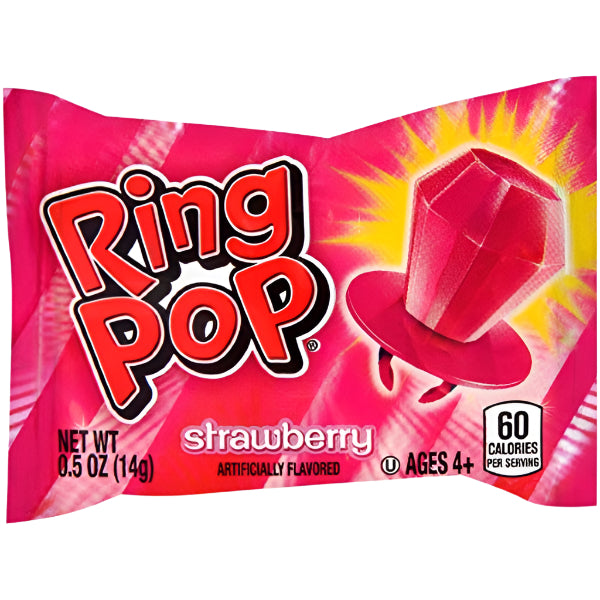 Ring Pop 1s (Random Flavour Shipped) Sweet City Chocolates Sweets